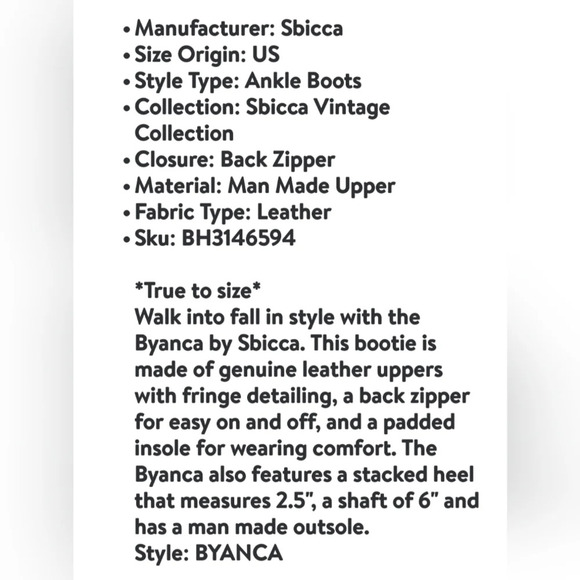 Sbicca Boots. 7.5 EUC. - Picture 3 of 13